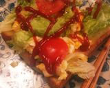 オープンサンド！作り方1写真