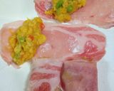 はんぺんカボチャ肉巻き♪クレソル使用タレ作り方4写真