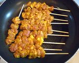 ラム肉のスパイシー串焼き作り方5写真