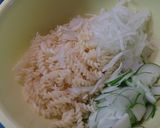 ◆簡単♡鮭フレークｄｅマカロニサラダ◆作り方1写真