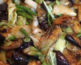 鯖と茄子の甘辛炒め作り方11写真