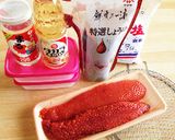 ❀生筋子のほぐし方☆いくらの醤油漬け❶❀作り方1写真