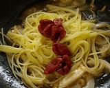 梅肉の和風パスタ作り方5写真