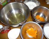 かぼちゃのシフォンケーキ作り方1写真
