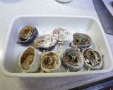秋刀魚の2色ロール焼き作り方9写真