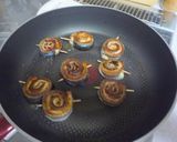 秋刀魚の2色ロール焼き作り方11写真