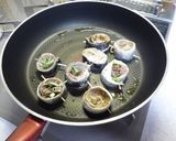 秋刀魚の2色ロール焼き作り方10写真