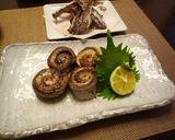 秋刀魚の2色ロール焼き作り方13写真