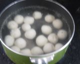 黄金比率のたれで♪　豆腐のみたらし団子☆作り方3写真