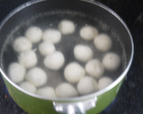 黄金比率のたれで♪　豆腐のみたらし団子☆作り方3写真