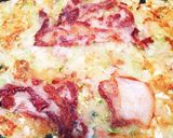 ジャガイモでもちもち！絶品お好み焼き作り方8写真