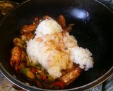 赤海老の旨味でガーリックシュリンプライス作り方6写真