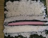 ジバニャンの飾り巻き寿司作り方3写真