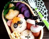 キャラ弁に♪秋～ポンポコたぬきくん作り方6写真