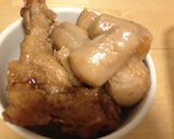 圧力鍋で時短★手羽元の簡単甘辛煮☆作り方2写真