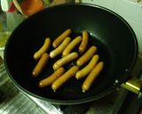 料理初心者に捧ぐ！初心の焼きウィンナー！作り方2写真