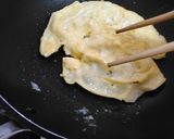 あんかけニラ玉作り方2写真