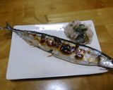 さんまの塩焼き梅しそおろし作り方5写真