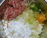 簡単☆豚ひき肉のﾌﾜﾌﾜﾊﾞｰｸﾞ作り方2写真