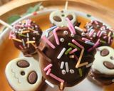 さくさくパンダのチョコバナナポップ☆作り方10写真