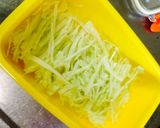 ＊牛丼ライト風お弁当＊作り方1写真