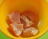 結びこんにゃくと鶏肉のキムチ煮作り方1写真