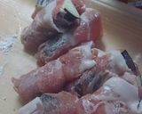 簡単♪茄子の肉巻きわさびダレ☆作り方2写真