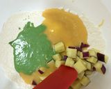 HMで簡単*小松菜とさつまいものケーキ作り方5写真