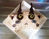 妖怪ウォッチ コマさん コマじろうケーキ作り方6写真