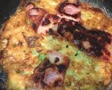 チーズ好き関西人のダブルチーズお好み焼き作り方3写真