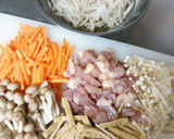 簡単！鶏肉とごぼうの炊き込みご飯♡作り方2写真