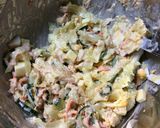 ＊たっぷり野菜とチーズのツナマヨサラダ＊作り方3写真