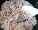 簡単！鶏肉とごぼうの炊き込みご飯♡作り方5写真