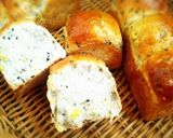 黒ごまとさつまいも食パン＊スリム型２本分作り方10写真