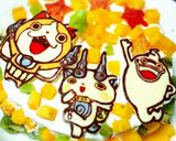 妖怪ウォッチ☆ジバニャン キャラ☆チョコ作り方7写真