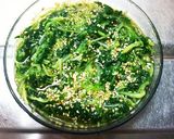 まびき菜のおひたし作り方5写真