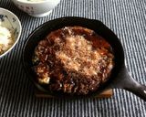たっぷりひじきのお好み焼き作り方5写真