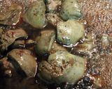 鶏レバーの赤ワイン照ウマ煮作り方3写真
