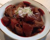 豚ホルモンの土手煮作り方13写真