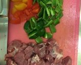 揚げ豚中華風作り方1写真
