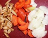黄金千貫芋で♪秋味ほっこりシチュー♪作り方1写真