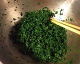 スーパーフード：キヌアとケール炊き込み風作り方4写真