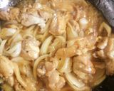 ウスターソースで味付け簡単☆鶏もも肉丼作り方4写真