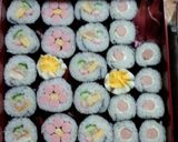運動会、節分☆チーズとウインナーの細巻作り方6写真