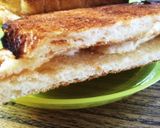 ハム玉チーズのサンド作り方8写真
