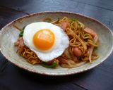 カレー焼きそば♪作り方5写真
