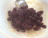 ホットケーキde簡単紅芋パイ☆作り方1写真