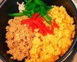 とりとり三色丼♡（他三品、一食分の献立）作り方5写真