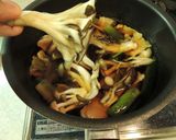 長ネギが香ばしい!武蔵野の肉汁うどん作り方5写真