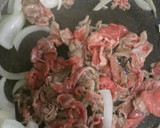 フライパン1つ簡単♡牛肉のしょうが焼き作り方2写真